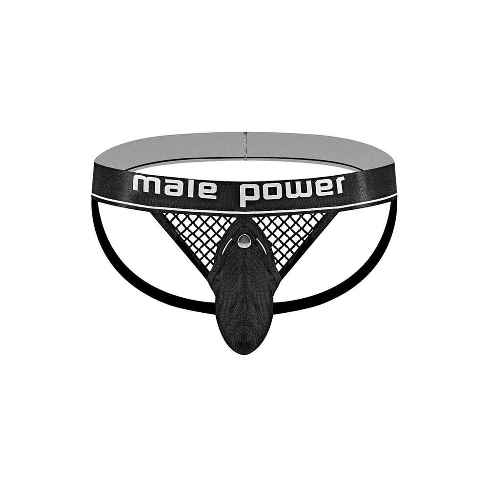 Cock Pit Net Cock Ring Jock Black S/M