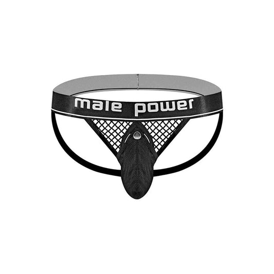 Cock Pit Net Cock Ring Jock Black S/M