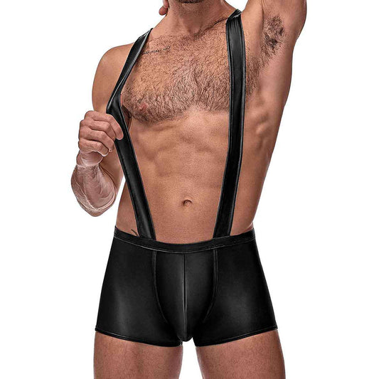 Cage Matte Cage Back Singlet Black S/M