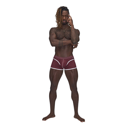 Sport Mini Short Burgundy Large