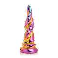 Load image into Gallery viewer, Creature Cocks Enchantress Rainbow Glass Dildo
