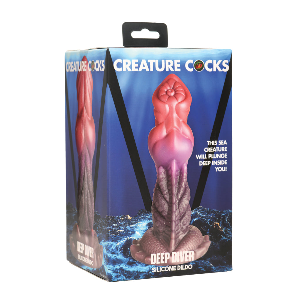 Creature Cocks Deep Diver Silicone Dildo