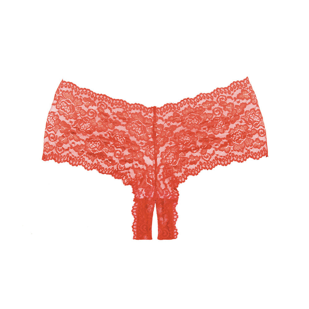 Adore Candy Apple Panty One Size Red