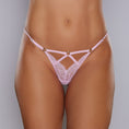 Load image into Gallery viewer, Adore Do Not Disturb Lace Thong Pink O/S
