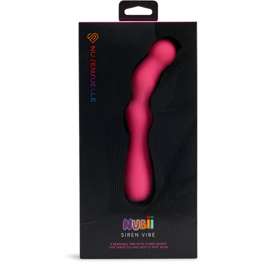 Siren Nubii G-Spot Vibe W/ Hinge Pink