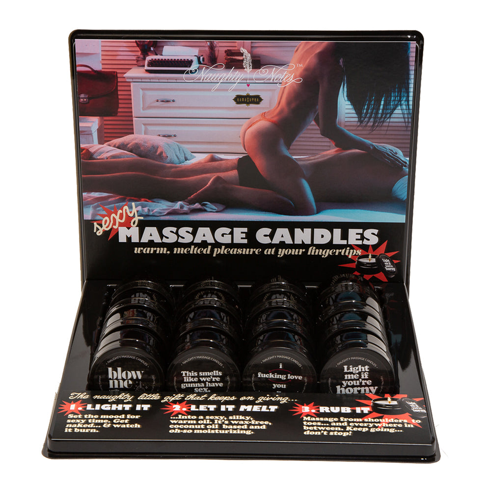 Mini Candle Prepack 16Ct Display